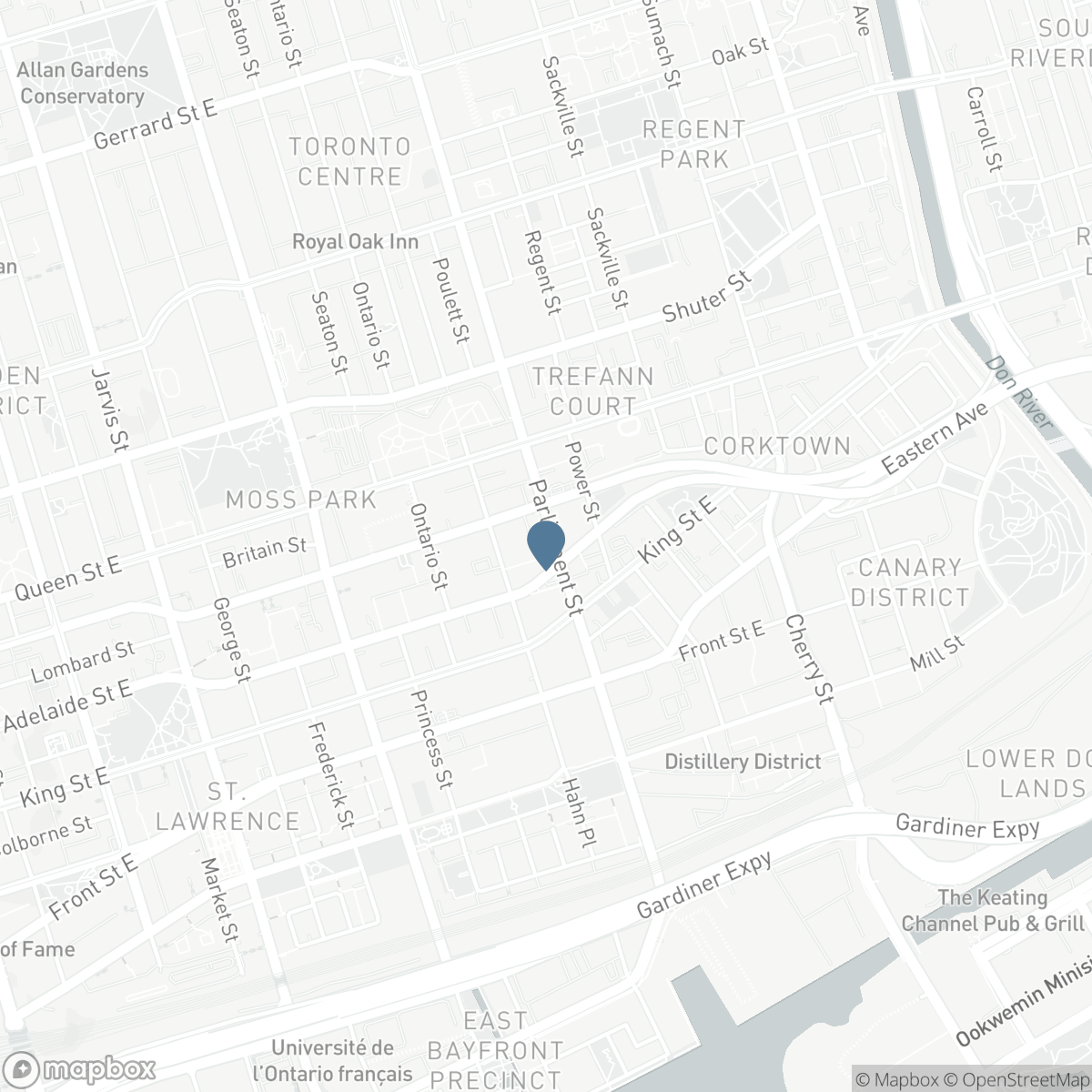 1308 - 120 PARLIAMENT STREET, Toronto, Ontario M5A 2Y8